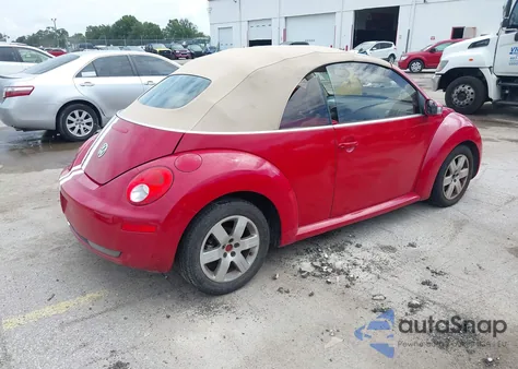 2006 Volkswagen New Beetle Convertible z USA, uszkodzony, nr VIN 3VWPF31Y36M311914